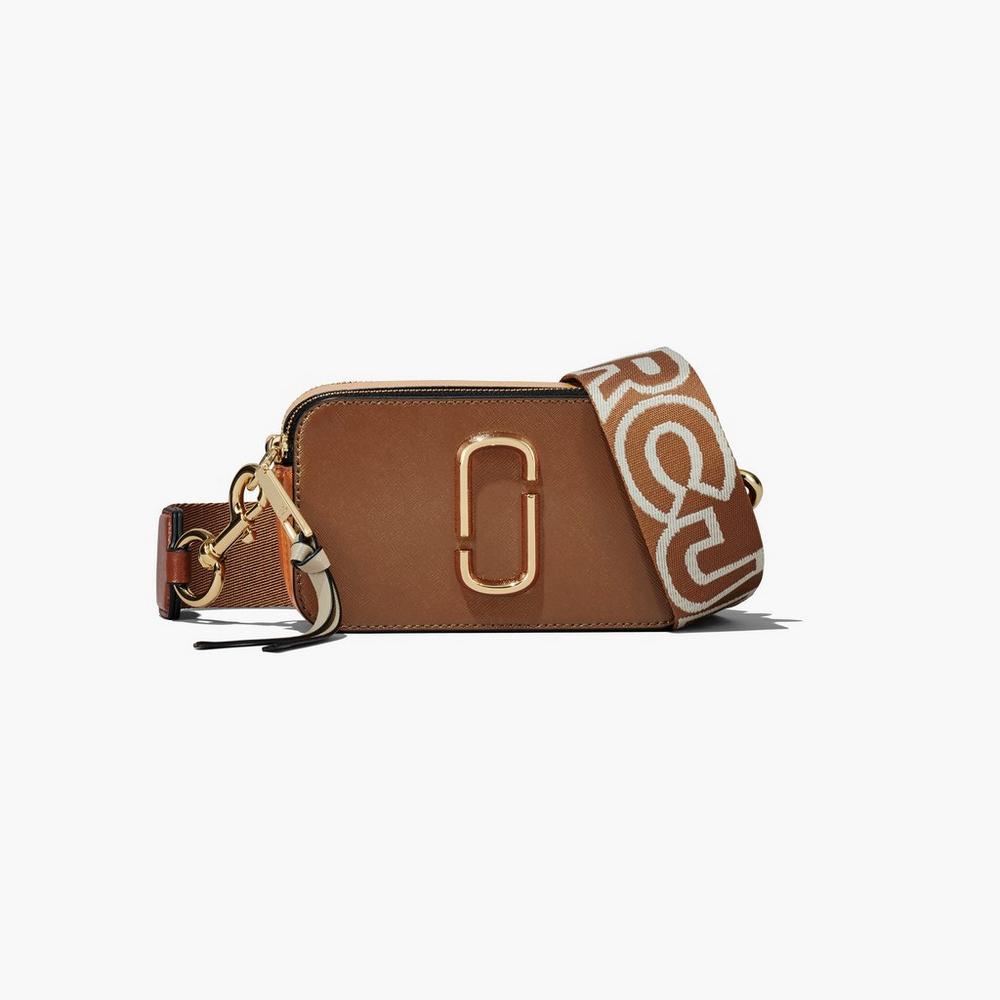 Bolsa Snapshot Marc Jacobs The Feminino Marrom Multicoloridas Portugal | 08532-YFTQ
