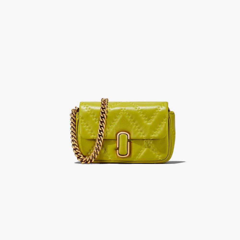 Bolsas Mini Marc Jacobs Acolchoado Leather J Marc Feminino Doderblue Portugal | 56093-HAXK