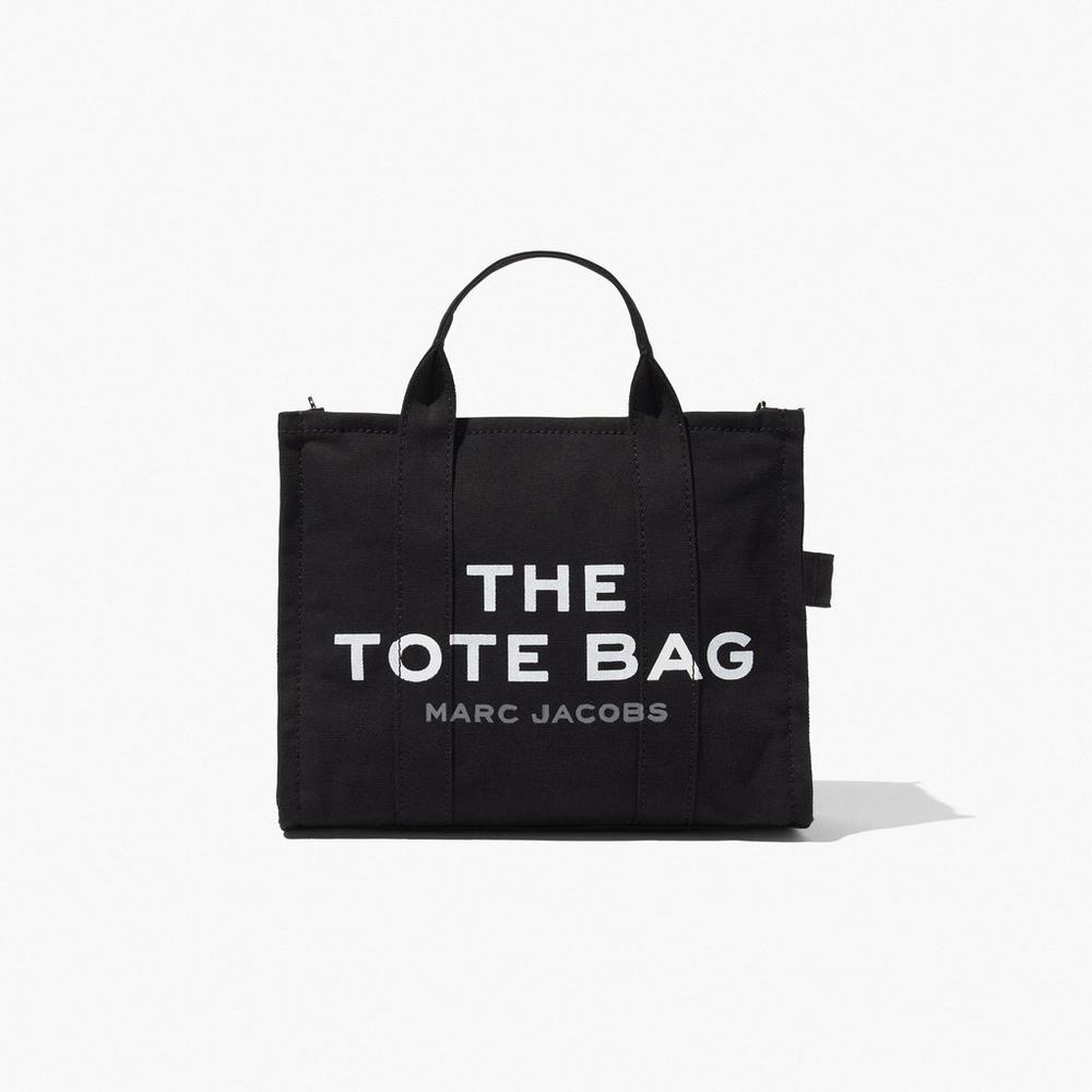 Bolsas Tote Marc Jacobs Medium Feminino Pretas Portugal | 02738-EQCH