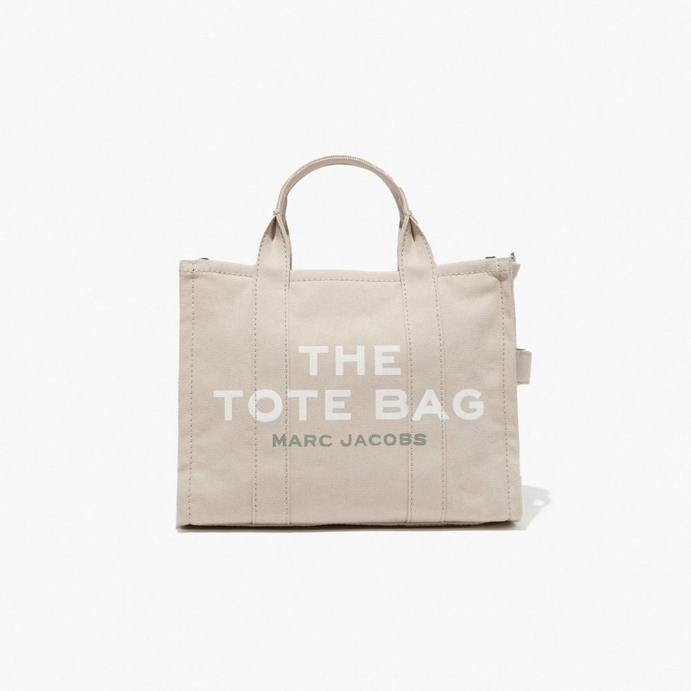 Bolsas Tote Marc Jacobs Medium Feminino Bege Portugal | 23950-CAKJ
